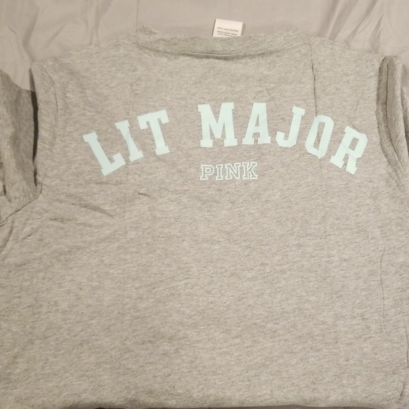 VS PINK V-Neck Tee Size XS - Picture 2 of 2